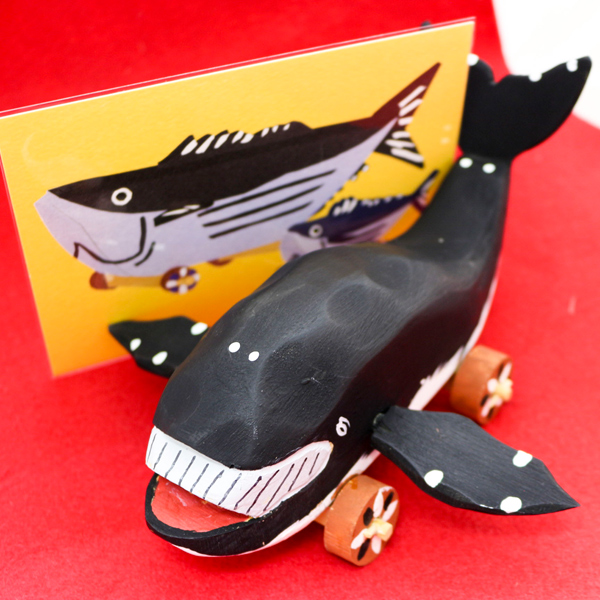 土佐郷土玩具 鯨車 鰹車 入荷 株式会社はりま家 はりまや 企業情報